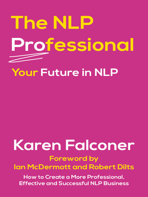 Title details for The NLP Professional by Karen Falconer - Wait list